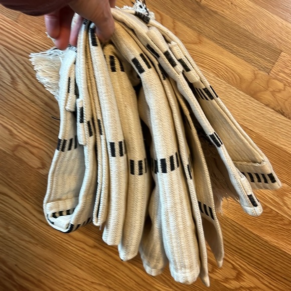 Anthropologie Pieced Stripe Cotton Blend Woven Curtain NWT - Picture 10 of 12